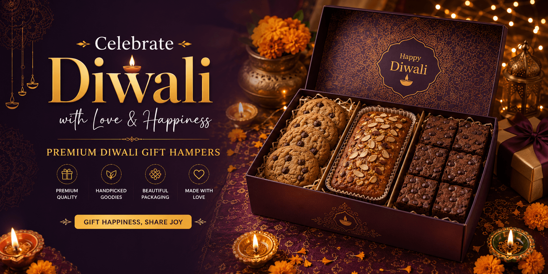 Premium Diwali gift hampers from Brown Bunny